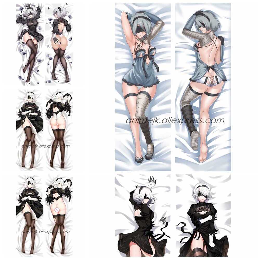 Аниме JK игры НИР: автоматы YoRHa № 2 Тип B 2B Dakimakura тела пикантные Hug Подушка Чехол домашнего декора кровати Наволочка Чехол