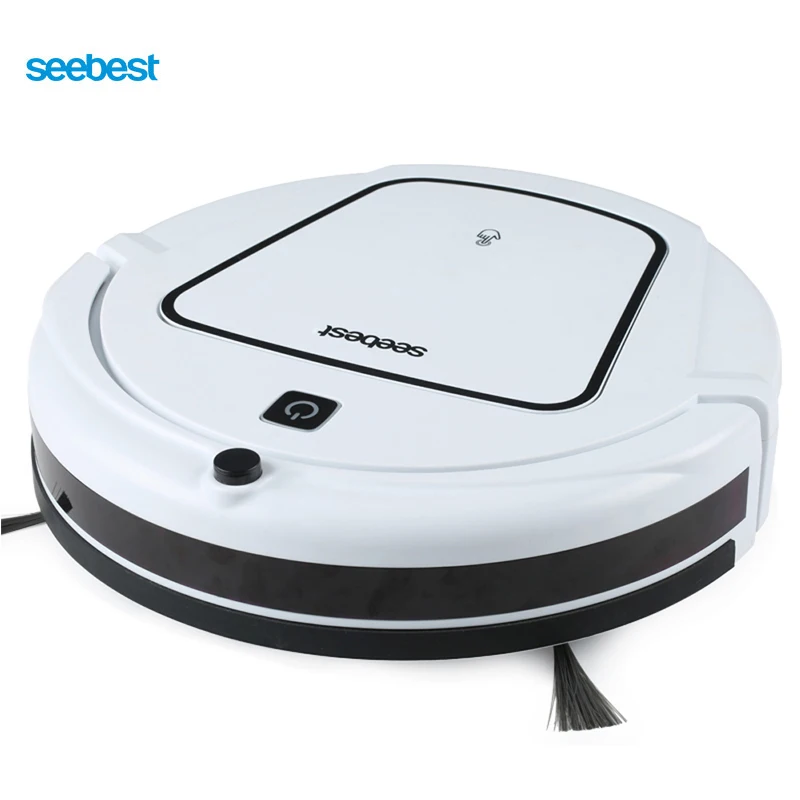 Seebest D720 MOMO 1.0 Dry Mopping Robotic Vacuum Cleaner with 2 side brush,Time Schedule Clean Robot for Hard Floor