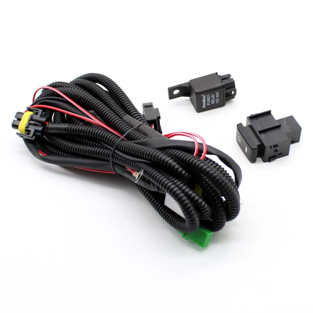 Wiring Harness Sockets Wire+Switch with LED indicators for Fog Light Lamp for Nissan Sentra for Nissan Sunny for Nissan Tsuru-in Car Light Assembly from ...