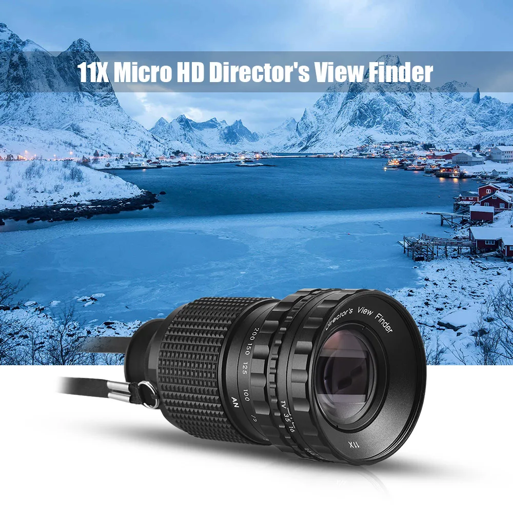 منظار فيو فايندر المخرج 11X Micro Director's View Finder احترافي بكيفية عالية 49mm - Image 1
