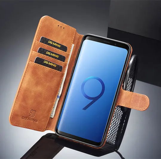 

Leather Flip Wallet Photo Holder Back TPU Case Cover For Samsung S8 S10 5G Case For Samsung Galaxy Note 10 9 S10 S9 S8 Plus card