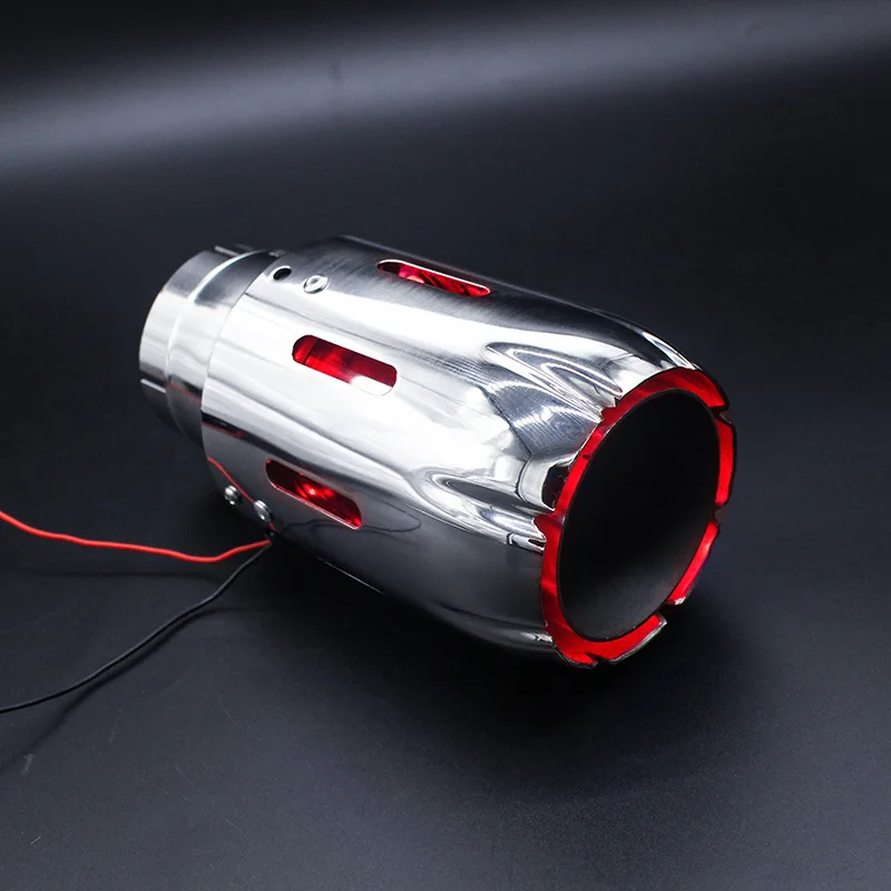 

Automotive light tailpipe Exhaust pipe modified fire-breathing effect High-temperature LED light Muffler Tip