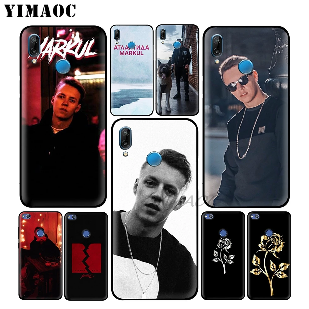 

YIMAOC Markul Rapper Soft Case for Huawei Honor Mate 20 9X Note 10 Pro 8X 8 6A 7A 7X 7C Y9 Y7 Y6 Prime 2018 2017 View 20