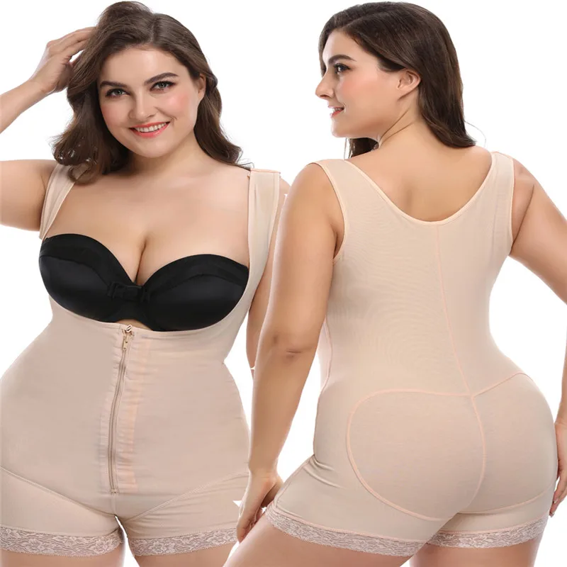 Butt Lift Tight Sculpting Body Shaper Fat Control Shapewear Full Body Bodysuits Women Sexy Underwear Slimming Shapewear