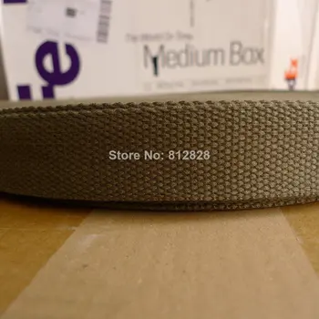 

50 Yards 1.25'' 32mm #25 Amy Green Color High Quality Bag Straps Polyester Webbing