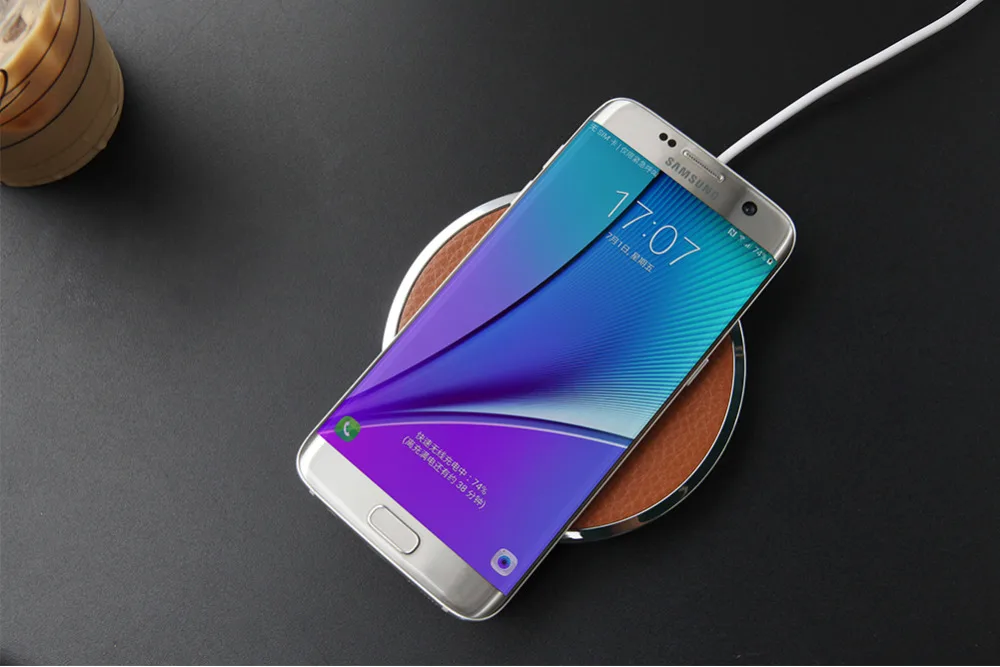 Беспроводное зарядное устройство Nillkin Qi для Samsung Galaxy S8 Plus Note 8 7 S7 беспроводное iPhone X