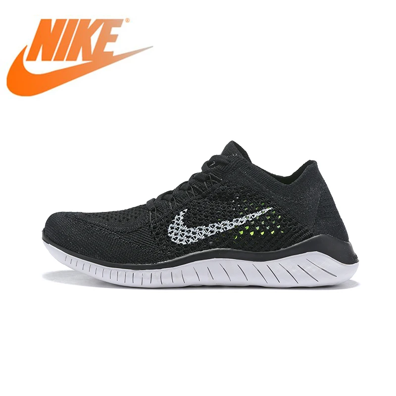 

Original Authentic Nike Free Rn Flyknit 5.0 Women's Running Shoes Breathable Outdoor Sneake Designer 2019 New Arrival 942839-001