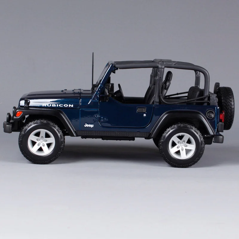 Модель автомобиля Maisto 1:18 JEEP WRANGLER RUBICON SUV литая модель игрушечная новая в коробке
