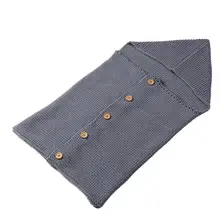 Новое поступление, детское одеяло, вязаное теплое с капюшоном, 21 Aug