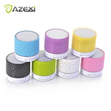 Подарок красочные led mini bluetooth Динамик Беспроводной Hands Free Динамик с TF USB FM микрофон для Huawei iphone8 Ми мобильного телефон музыкальный