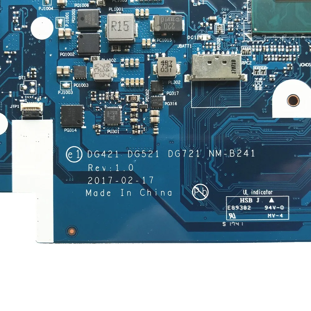 KEFU 320-15isk اللوحة لينوفو 320-15ISK اللوحة المحمول i3-6006U RAM 4 GB DG421 DG521 DG721 NM-B241 الأصلي اختبار العمل