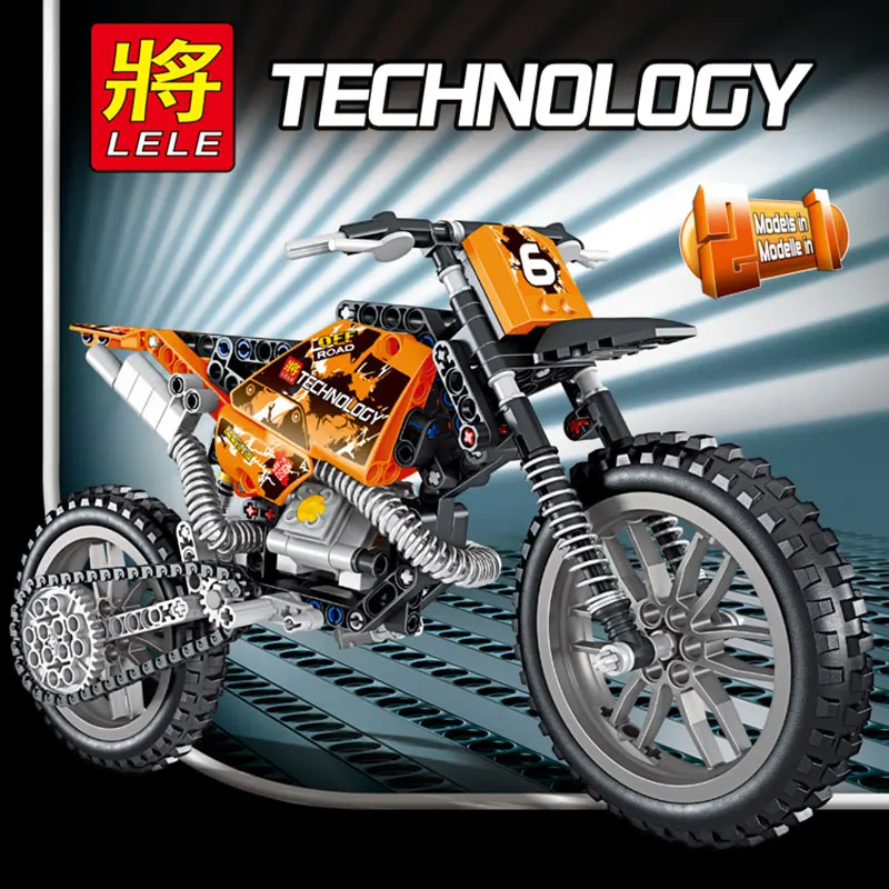 

253pcs New Building Blocks Technology Off-Road Car Model QUNLONG LELE Vehicle Assemblage Blocks Toys for Boys Children