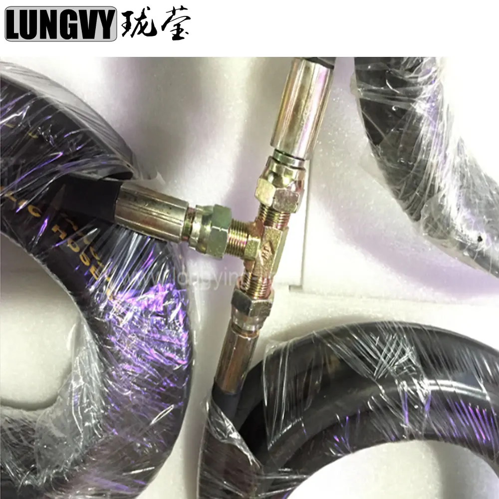

Free shipping 1Set/lot 12X3W Led CO2 Jet Machine 1Set Including 1Pieces T Connector And 3Pieces 6M Hose