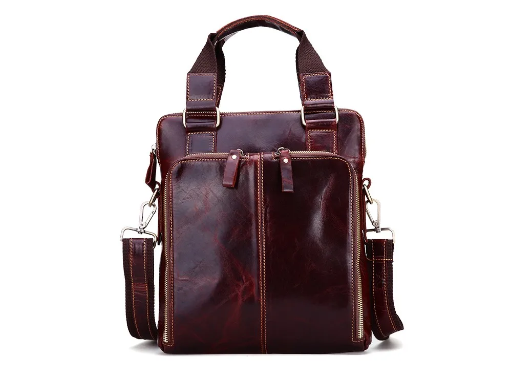 Новые мужские портфели из натуральной кожи, мужские деловые портфели, сумки-мессенджеры, мужские кожаные сумки на плечо