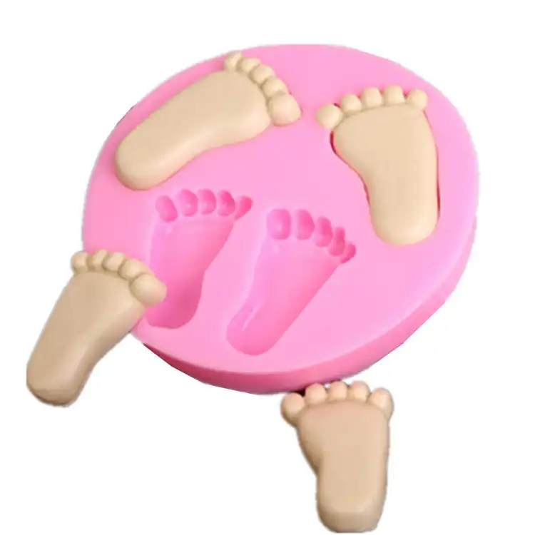 silicone baby foot