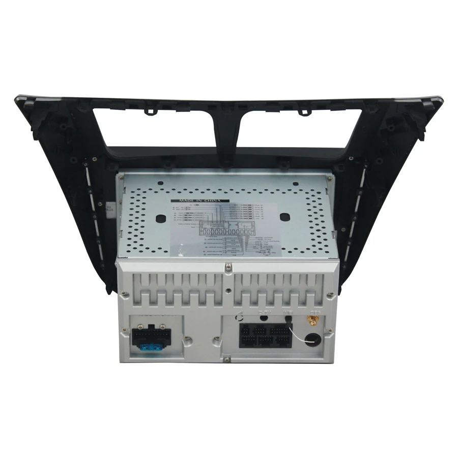 Excellent 8 Core 64GB rom Android 9.0 Navirider Car radio GPS Navigation for HYUNDAI Verna Accent Solaris 2011-2012 bluetooth video Player 2