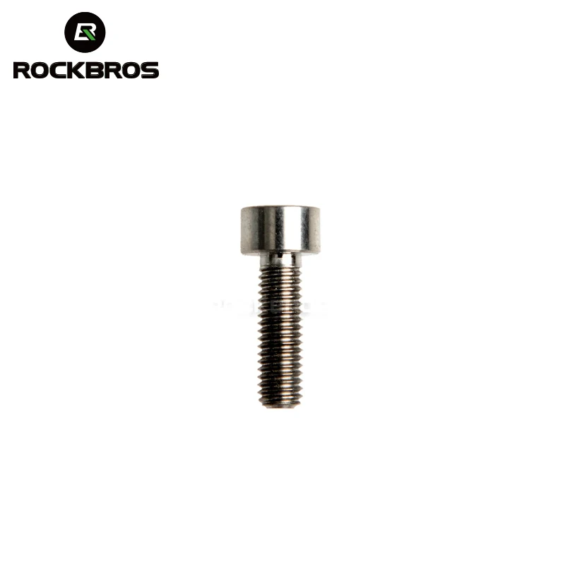 

ROCKBROS 50pcs/lot Titanium Ti Cycle Bolts Bolt Bike Screws M5 x 16mm Head Hex Socket Head Cap Screws Bicycle Accessories Allen