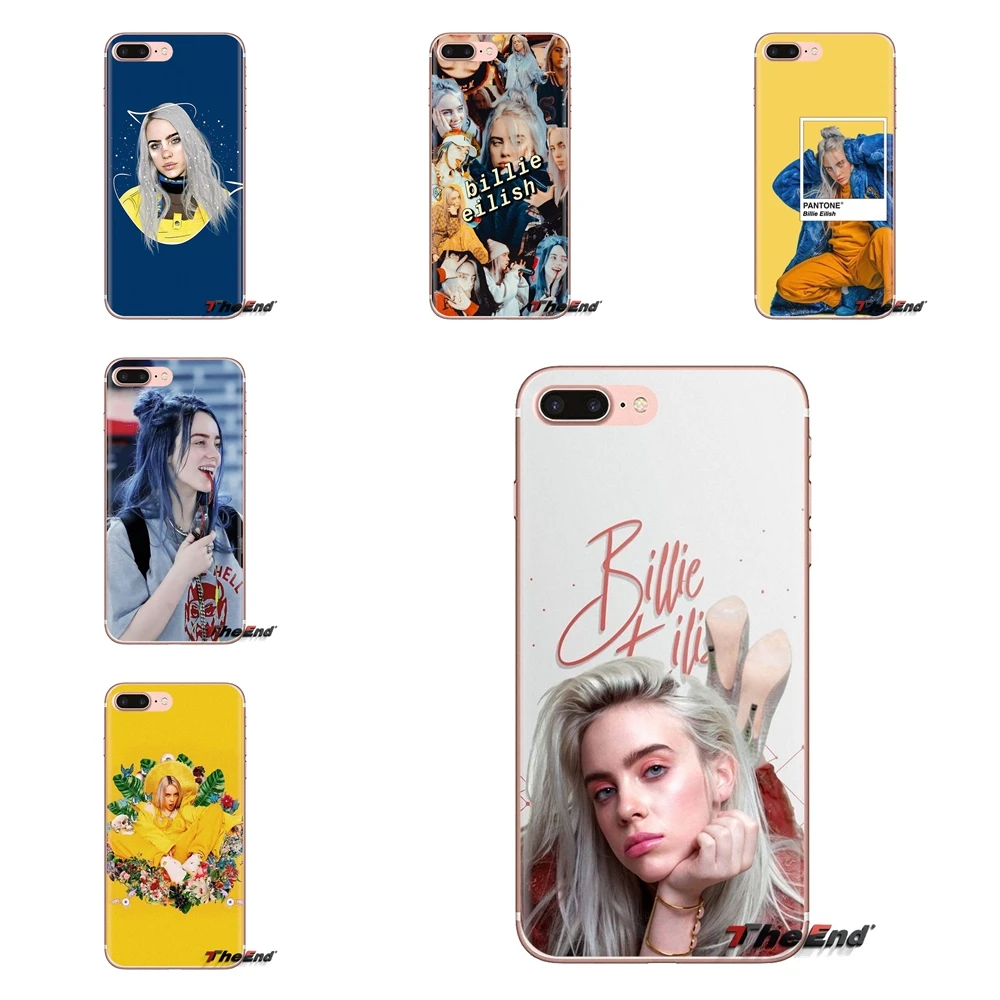 Мягкие прозрачные чехлы для Xiaomi Redmi 4A S2 Note 3 3S 4 4X 5 Plus 6 7 6A Pro Pocophone F1 Billie Eilish Khalid |
