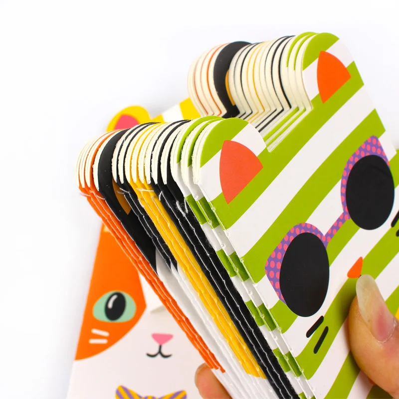 2pcs-Creative-Mini-Cute-Cartoon-Animal-SoftSurface-Small-Practice-Book-Pocket-Notepad-Stationery-Office-Material-School