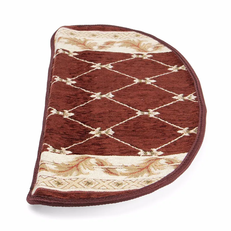 Upscale European style Stair Carpet Sets Slip Resistance Stair Tread Mats Step Rug Brown Red living room mats Upscale European style Stair Carpet Sets Slip Resistance Stair Tread Mats Step Rug Brown Red living room mats