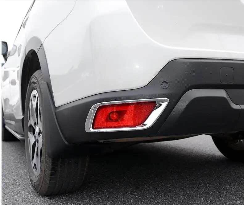 Для Subaru Forester 2019 автомобилей детектор присутствия ABS хромированной отделкой сзади