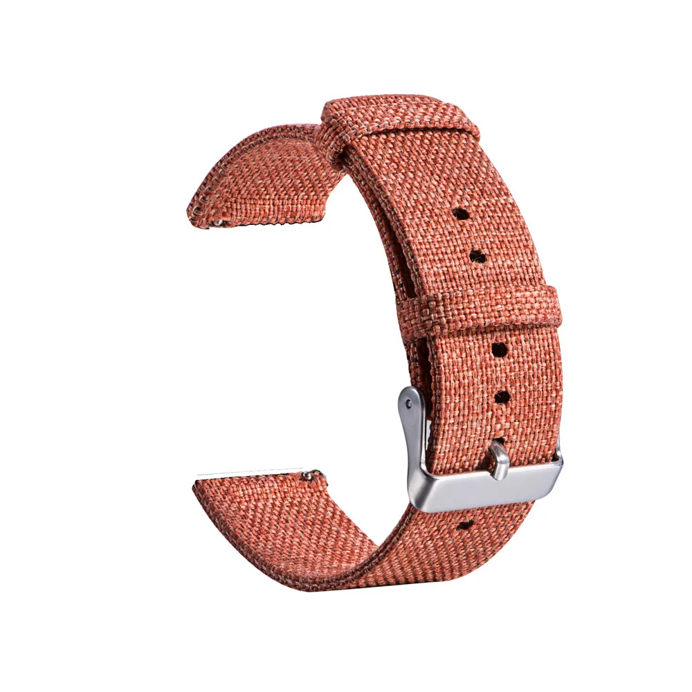 

Woven Fabric Wrist Strap Quick Release Watch Band For Samsung Galaxy Watch 42mm Activity Tracker Passometer Touch smartwatch