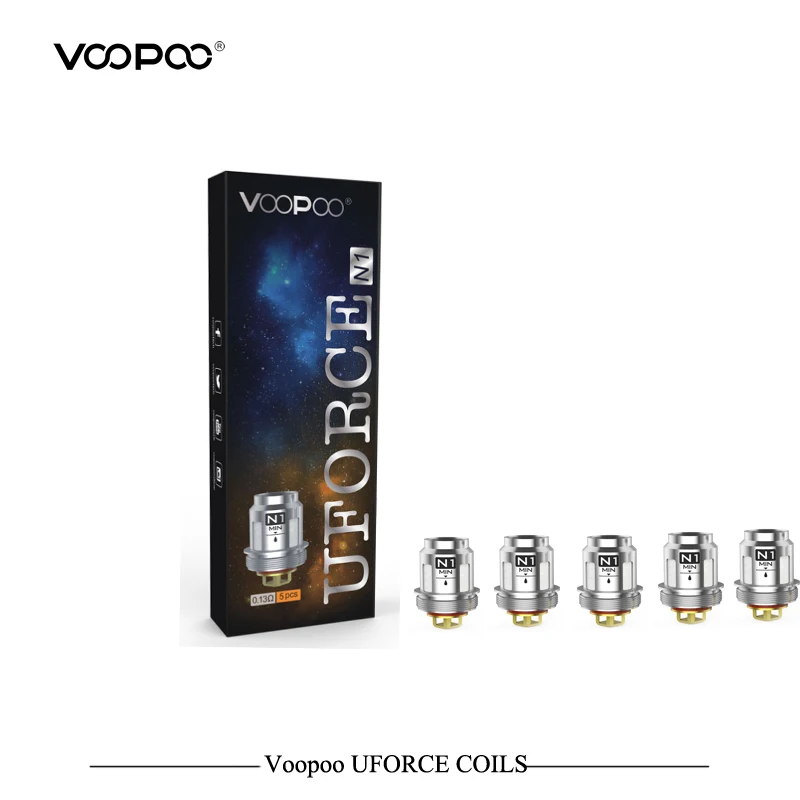 

5pcs/lot VOOPOO UFORCE Coil 0.4ohm/0.23ohm/0.13ohm/0.4ohm/0.15ohm Head Coil for UFORCE/UFORCE T1 Tank / VOOPOO Drag 2 Drag Mini