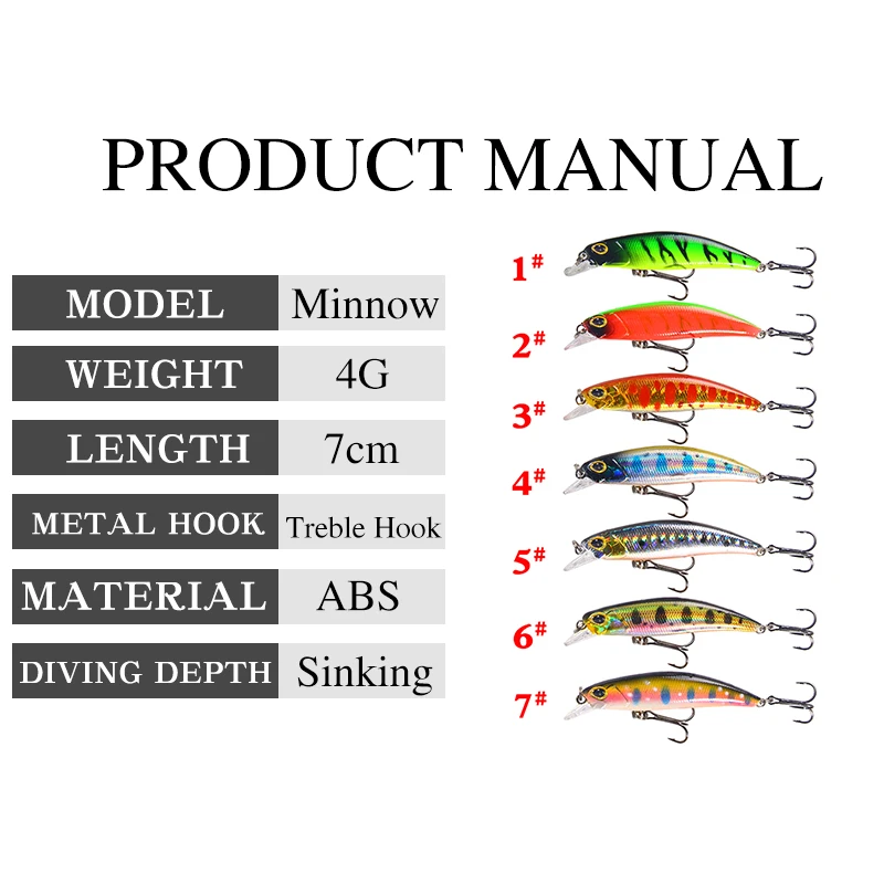 HAODIAOZHE جديد أسماك Wobblers الصيد السحر إيسكا Jerkbait الاصطناعي غرق 70 مللي متر 4g اليابان Pesca الصعب جودة Plastc الطعم YU237A HAODIAOZHE جديد أسماك Wobblers الصيد السحر إيسكا Jerkbait الاصطناعي غرق 70 مللي متر 4g اليابان Pesca الصعب جودة Plastc الطعم YU237A