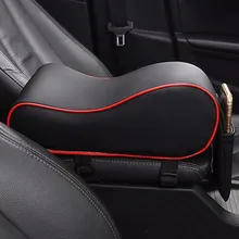 Автомобиль подлокотник окно коврики Универсальный Автомобильный подлокотник поле Pad искусственная кожа центральный ящик подлокотник памяти хлопок автомобиль аксессуары для интерьера