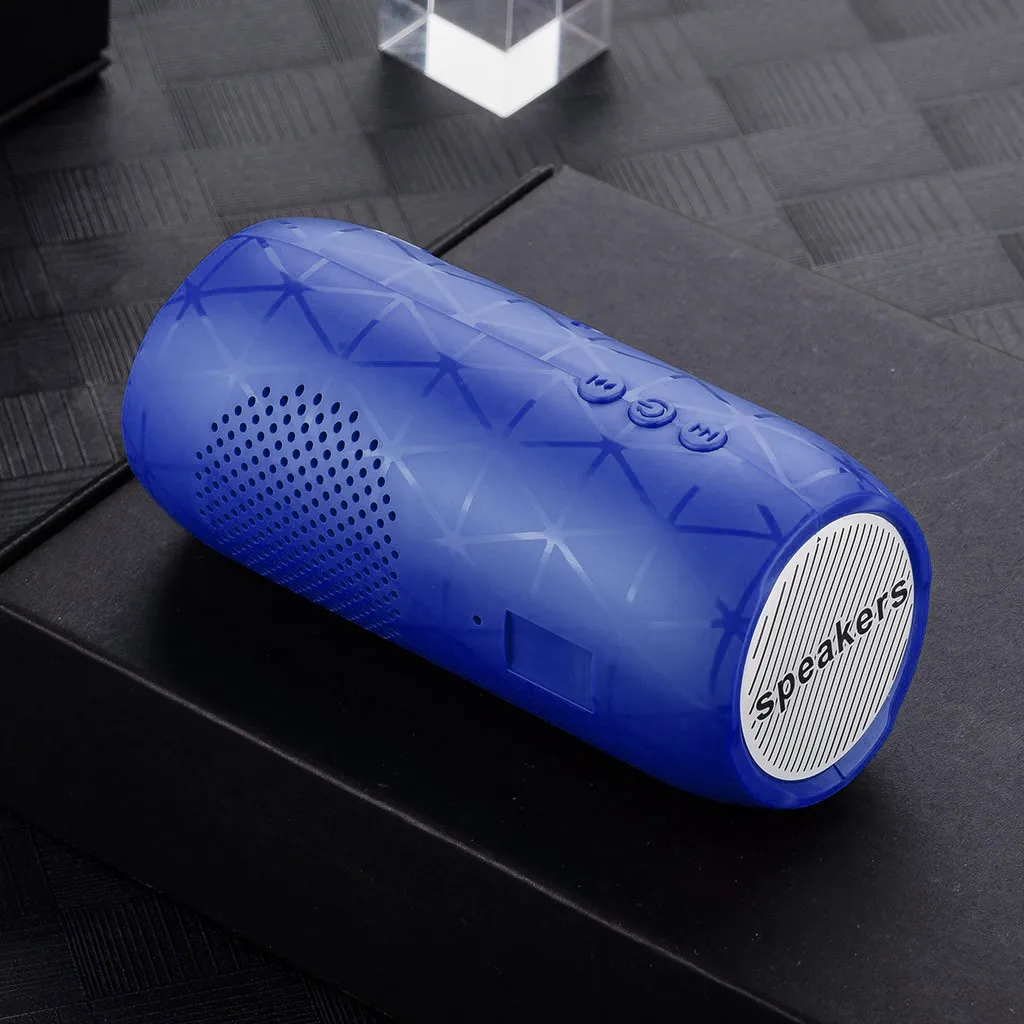 New Portable Wireless Bluetooth Speaker Stereo Sound Bar TF FM Radio Subwoofer Column Speakers for Computer Phones#T2