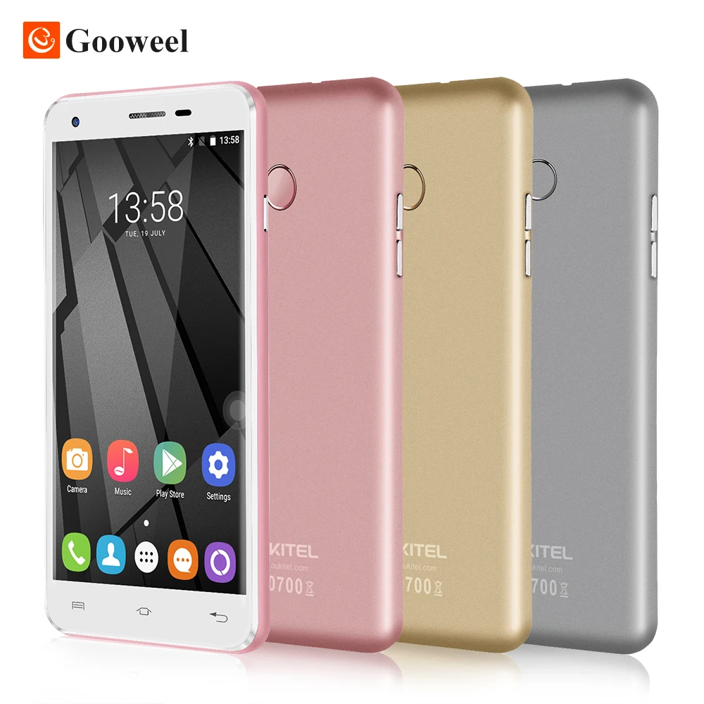 Original Oukitel U7 Plus smartphone 5 5 HD MT6737 Quad Core mobile phone 2GB 16GBAndroid 6