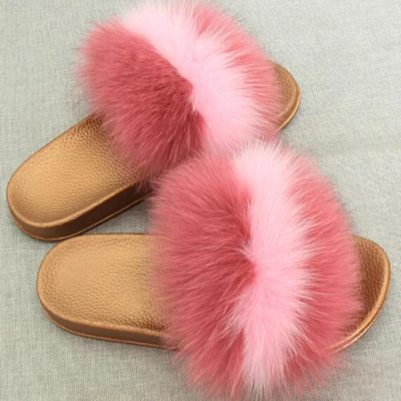 

Winter indoor slippers fashion women Home Fur Slides Slippers Female Sweet Sandals ladies shoes flip flop mujer plush slippers
