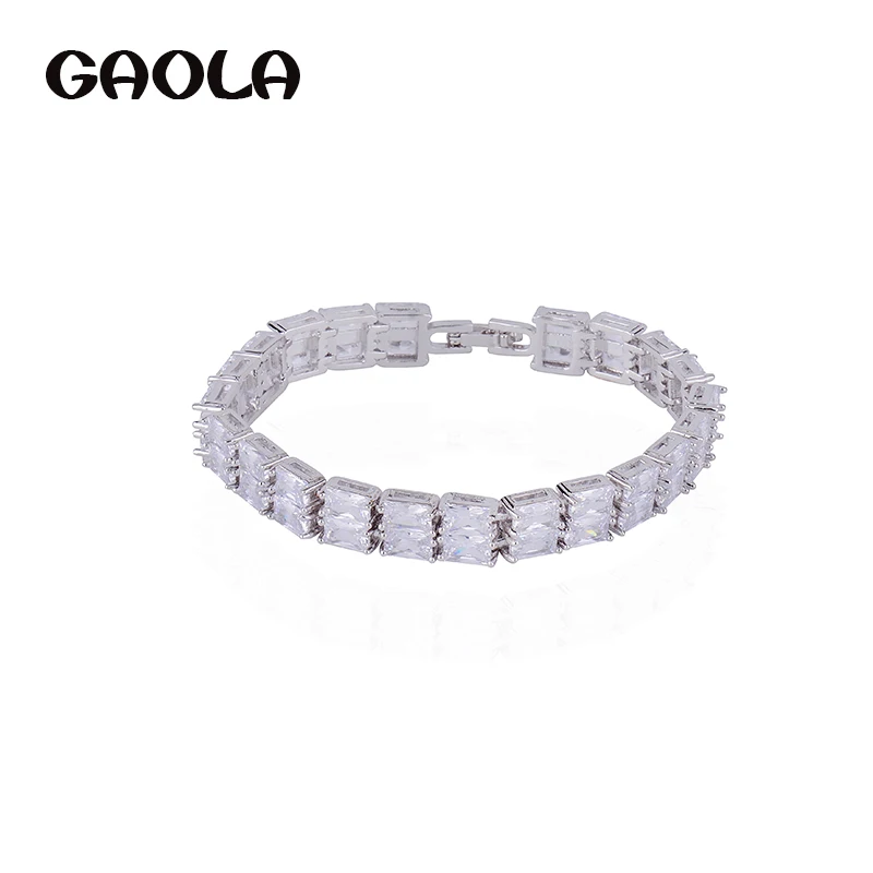 

GAOLA New Big AAA Cubic Zirconia Bracelet Fantasy Sexy Luxury Charm Bracelets For Women GLS0685