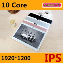10 inch tablet pc Deca Core 3G 4G LTE Tablets Android 7.0 RAM 4GB ROM 64GB Dual SIM Bluetooth GPS Tablets 10.1 inch tablet pcs