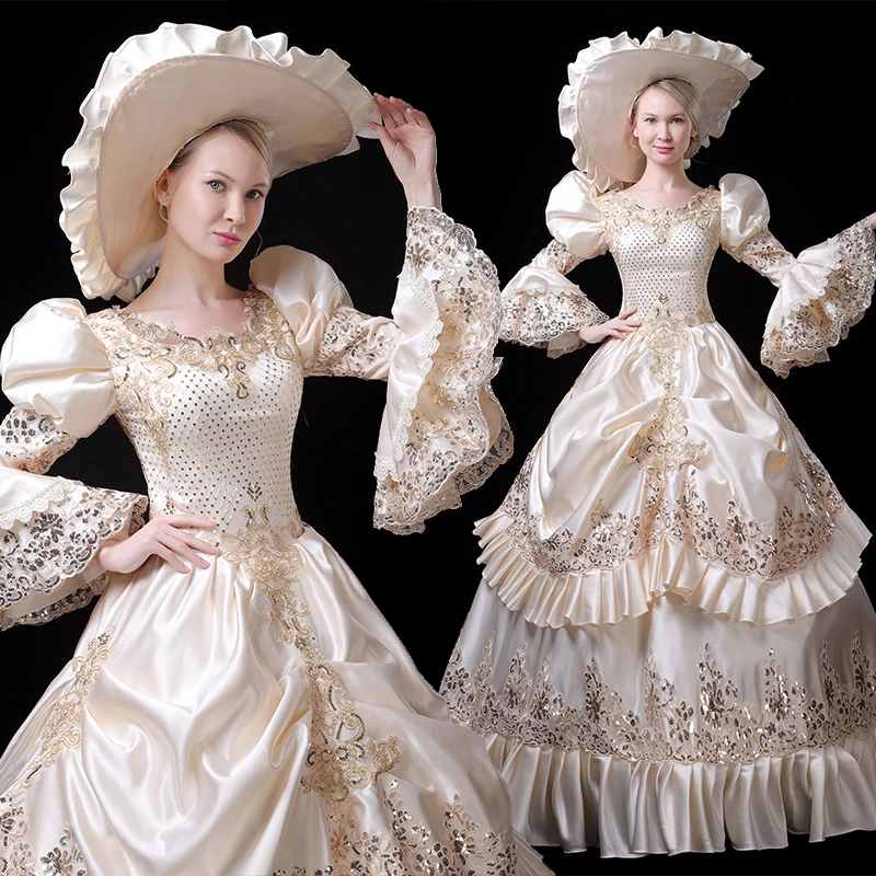 marie antoinette style wedding dress
