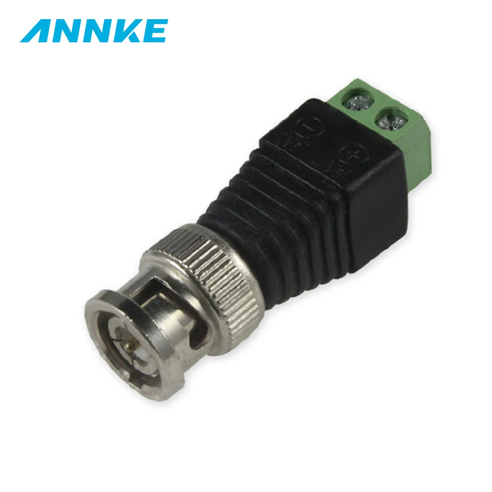 Коаксиальный разъем Coax CAT5 BNC для Annke система домашней безопасности 10 шт. |