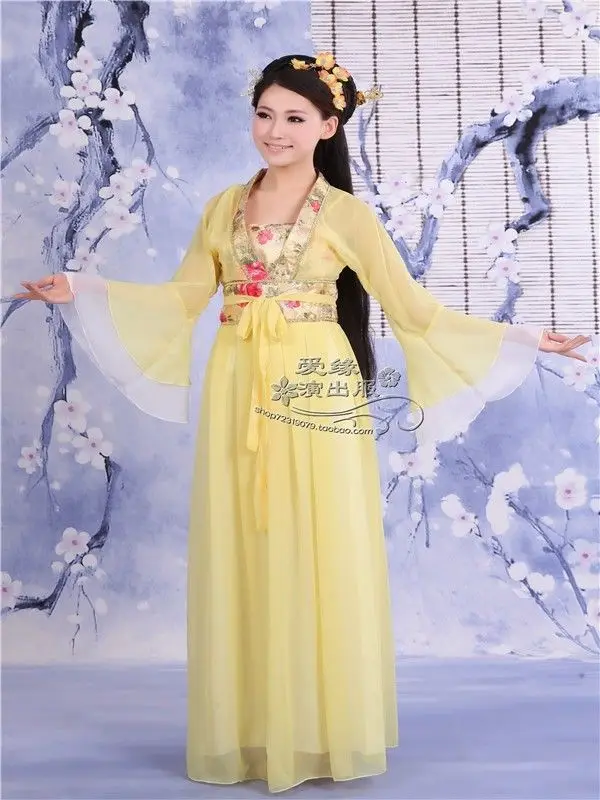 Nouveau Chinois enfants anciens Fairy Dramaturgic Costume Robe Cosplay danse robe costume 