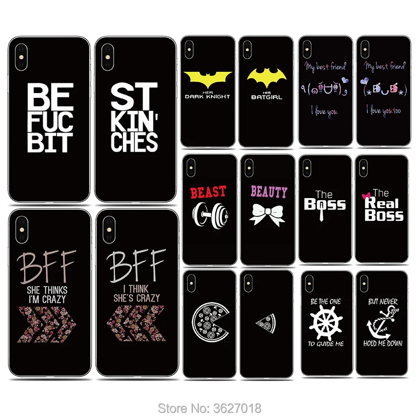 iphone X1 10pcs Best Friend