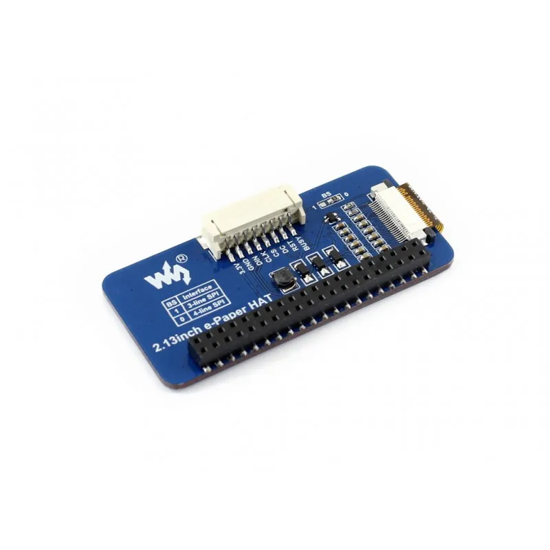 2 13 дюймовый E Ink дисплей шляпа SPI интерфейс совместим со Raspberry Pi 3 Model B +/Zero