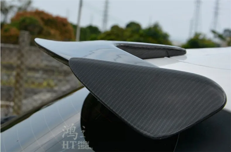 Автомобильный спойлер для Mazda 3 AXELA хэтчбек углеродное волокно ABS смолы Спойлеры высокое качество автомобильные аксессуары