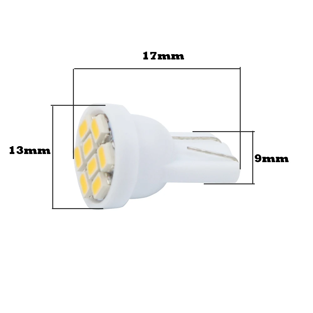 YSY 200 шт. Акция Led T10 8 smd 1206 светодиодов 8SMD автомобильный сигнальный светодиодный