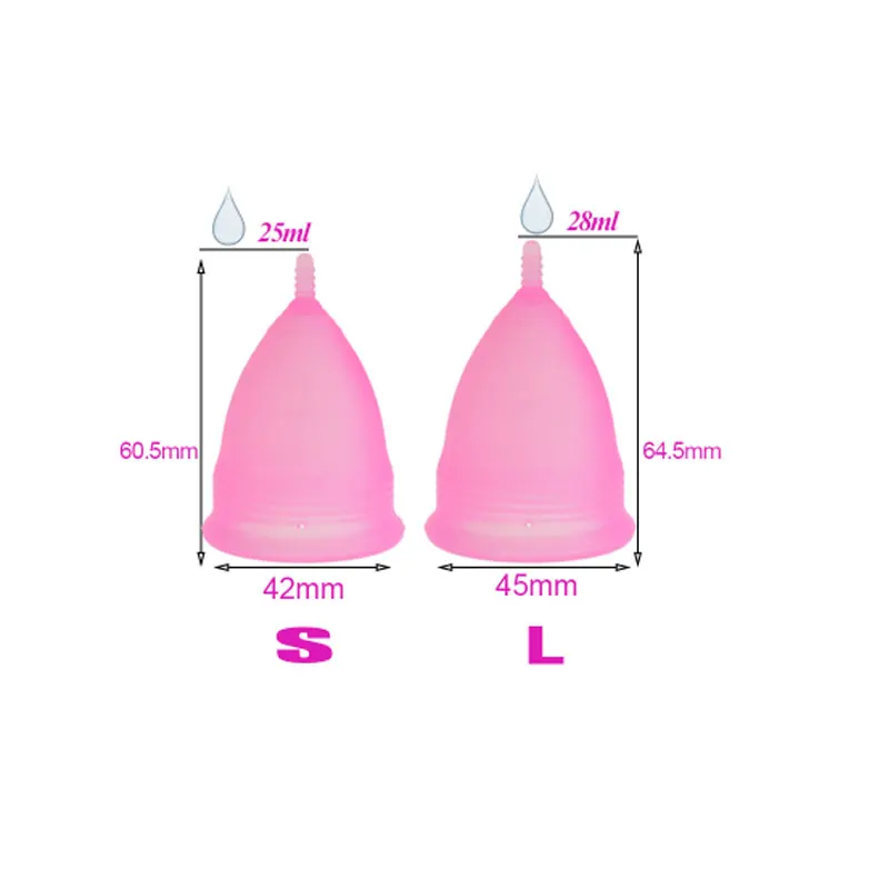 Менструальная чашка для женщин, женская гигиеническая медицинская силиконовая чашка, многоразовая менструальная чашка для женщин, Aneercare менструальная чашка