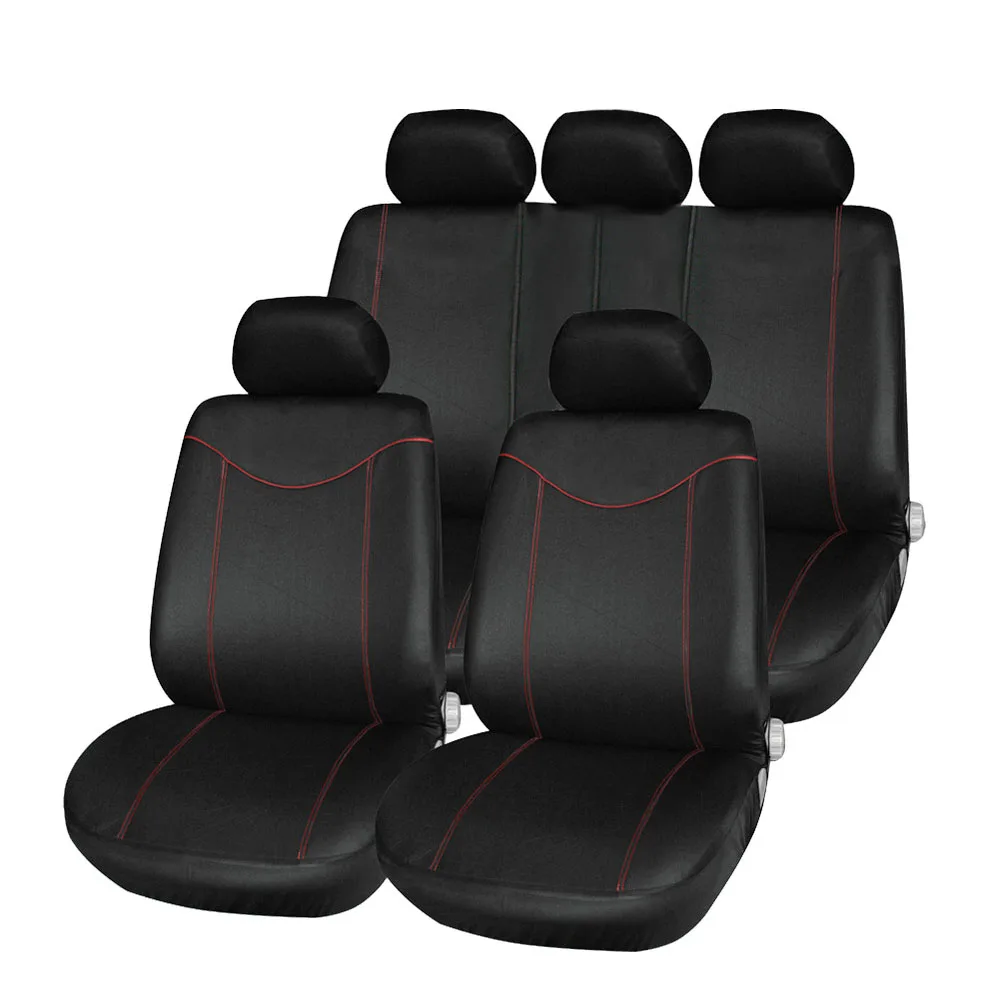 Buy 11pcs/set Universal T21638 Car Automobiles Seat Covers Headrest Front Back