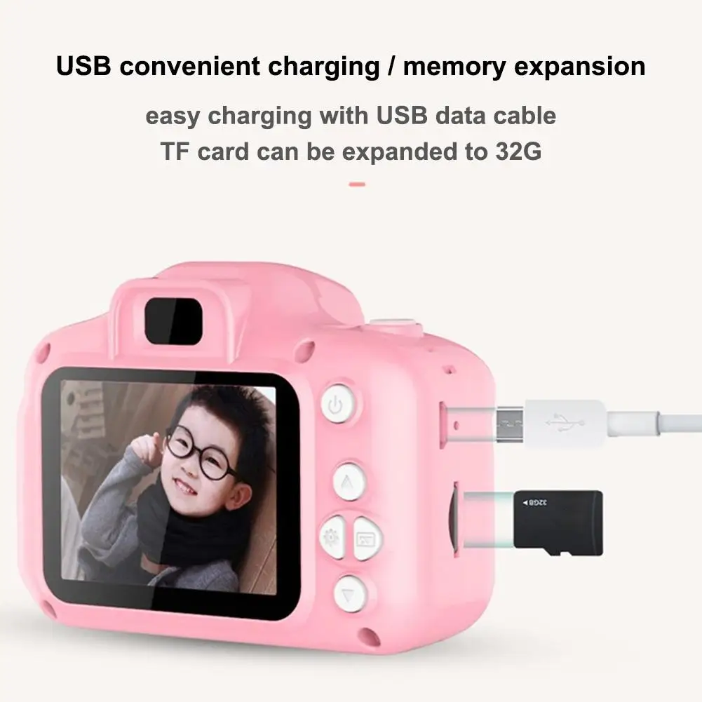 Brinquedos da Criança Educacionais da Foto das Crianças Câmera de Brinquedo com Fotografia de Capa de Silicone Caçoa o Presente Crianças Câmera Digital Mini Macio 9 Brinquedos e hobbies