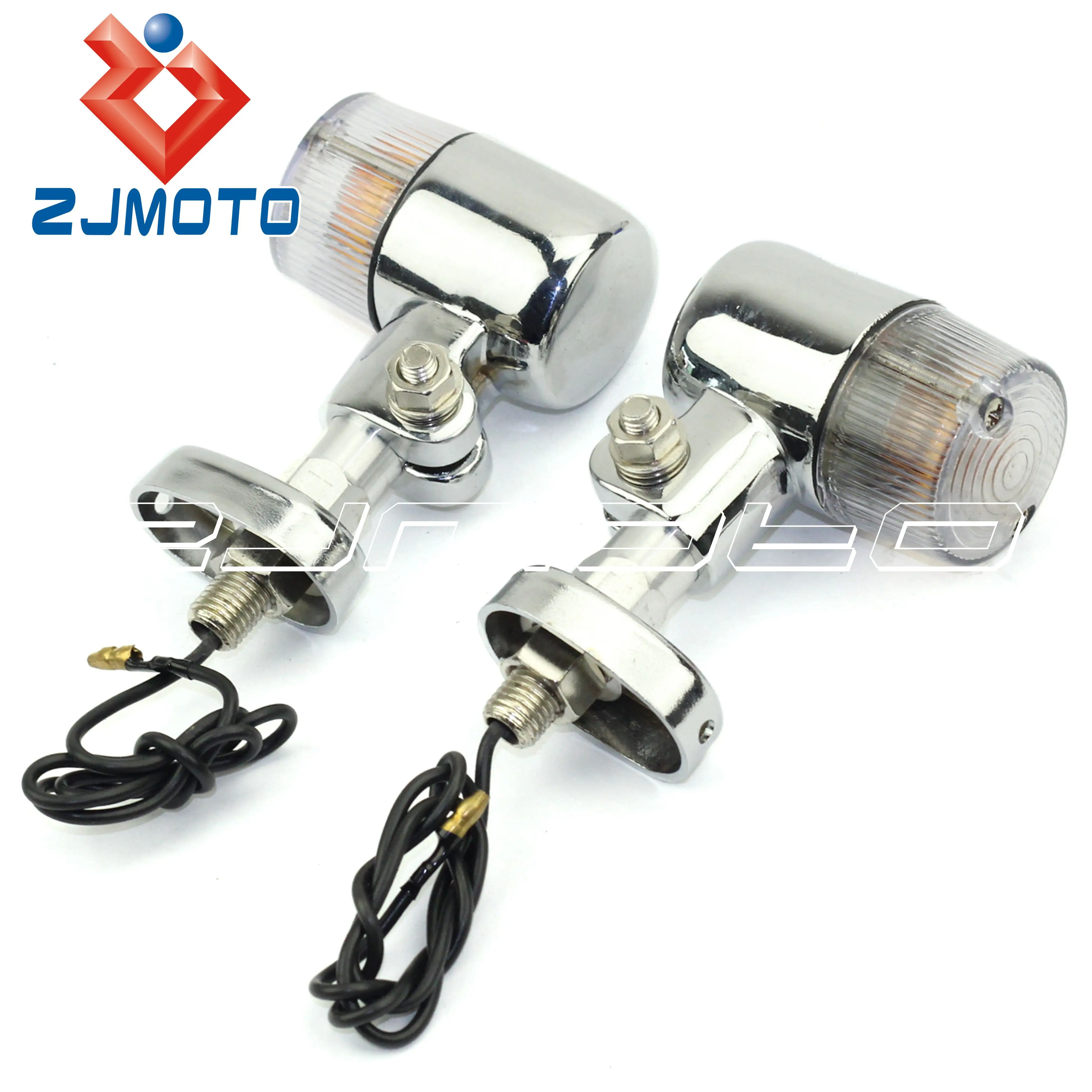 Buy Universal Chrome Turn Signals Light Motorcycle