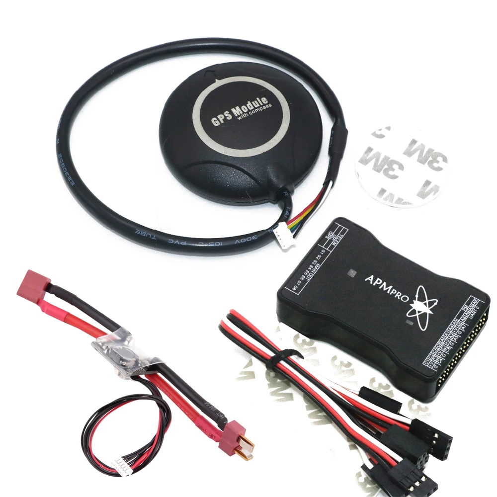 

1 Set MINI APM PRO Flight Controller Board + 7M GPS Module + Power Module (T Plug) For Quadcopter Helicopter
