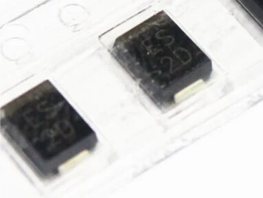 ES2D SMB 2A 200V FAST RECOVRY SILICON RECTIFIER IC x100PCS FREE SHIPPING Connector | Обустройство дома