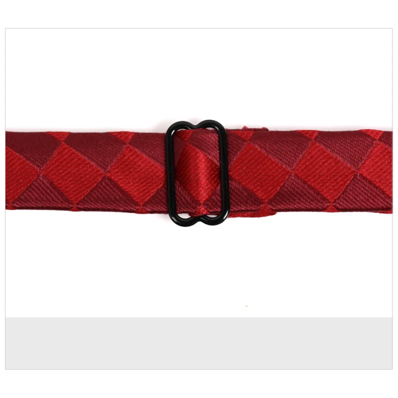 Новый высокое качество галстук-бабочка красный плед Для мужчин бабочкой модные Галстуки для Для мужчин Свадебная вечеринка бабочка узел