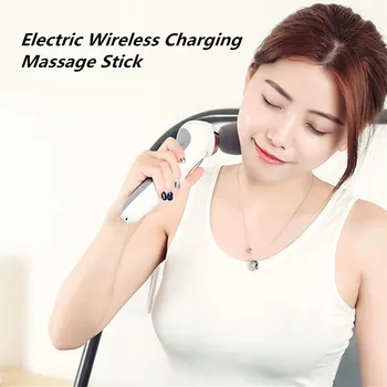 

2019 Newly Powerful Wand Electric Body Muscle Massager Cordless Massager for Muscles Back Neck Pads Back Leg Health Care DC88