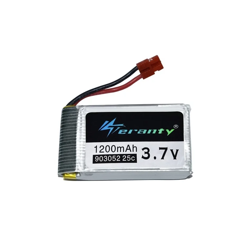 3 7 V 1200mAh 25C Lipo батарея для Syma X5 X5C X5SW X5SC X5S 1 M18 H5P RC Quadcopter 903052 SYMA|Детали и аксессуары| |